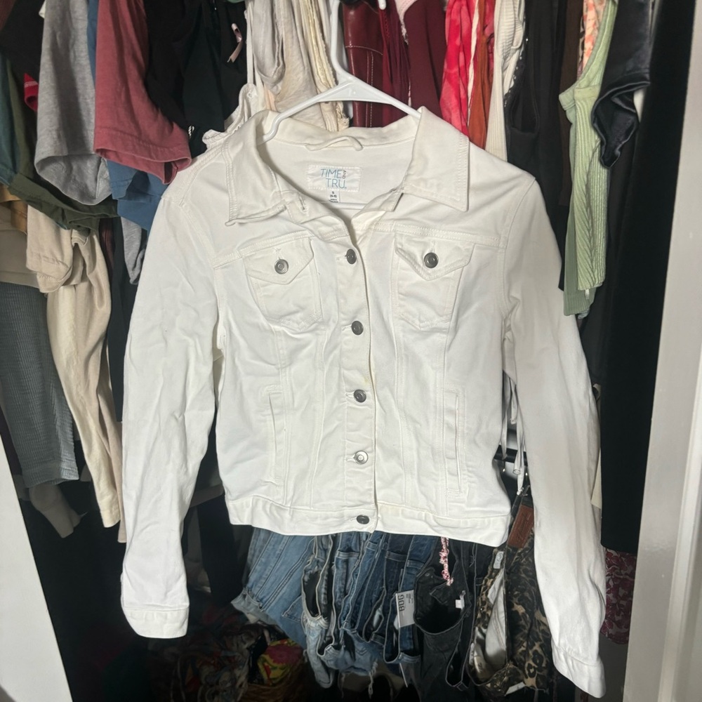 White Jean Jacket